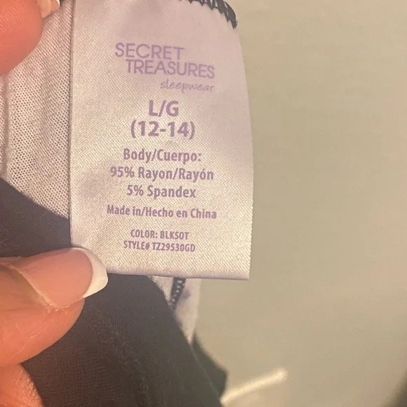 Bundle Lot of 2 Secret Treasures Slip Dresses With Pockets Size 12-14 - Picture 9 of 9